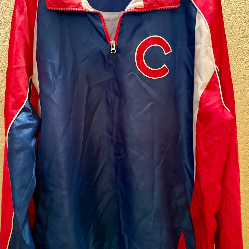 Chicago Cubs Baseball Windbreaker Vintage Size 2XL